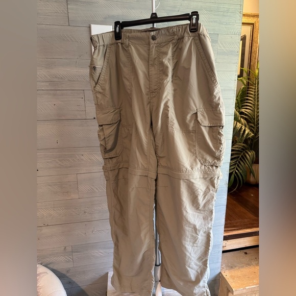 Men's Tan Cargo Pants - Picture 1 of 5
